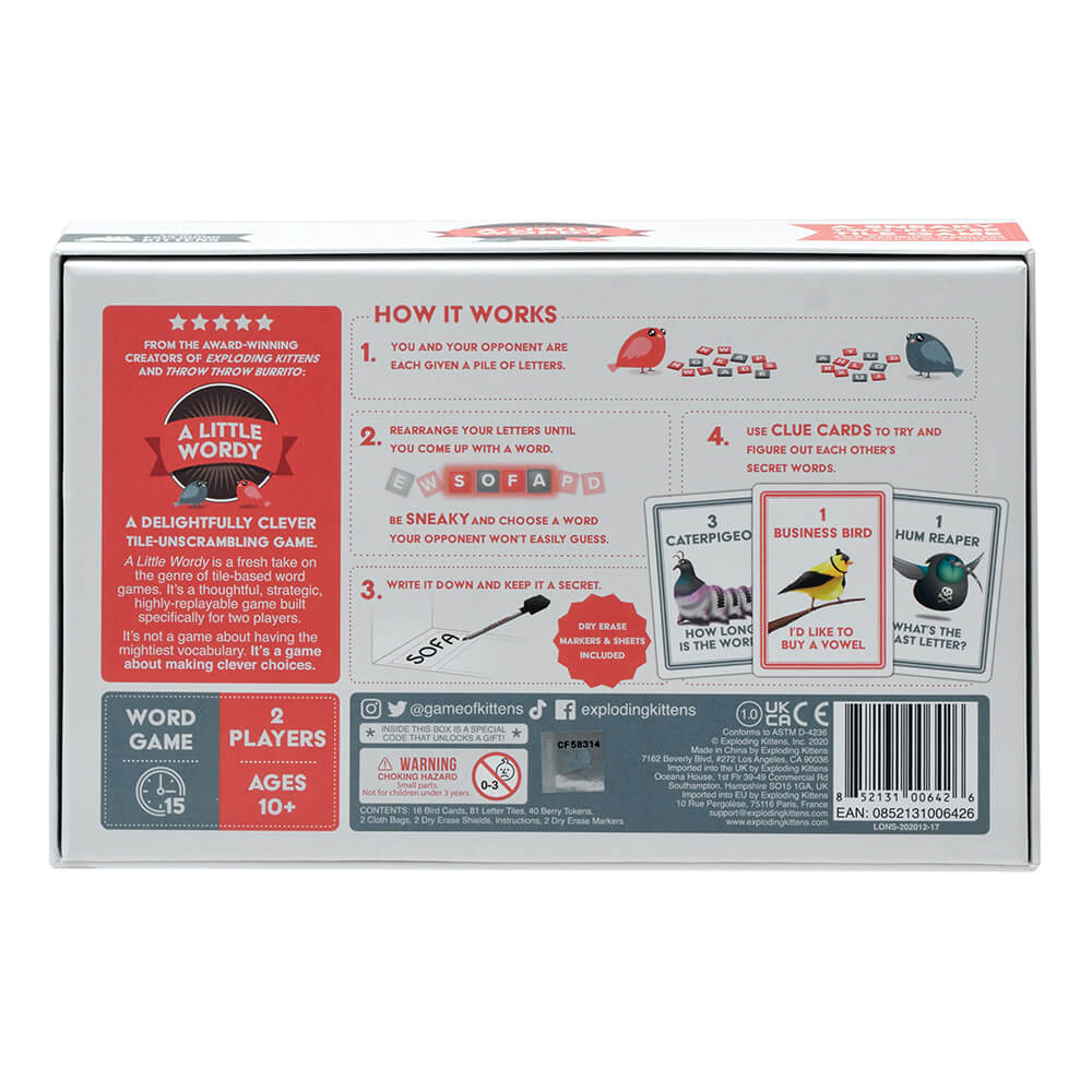 A Little Wordy (By Exploding Kittens)