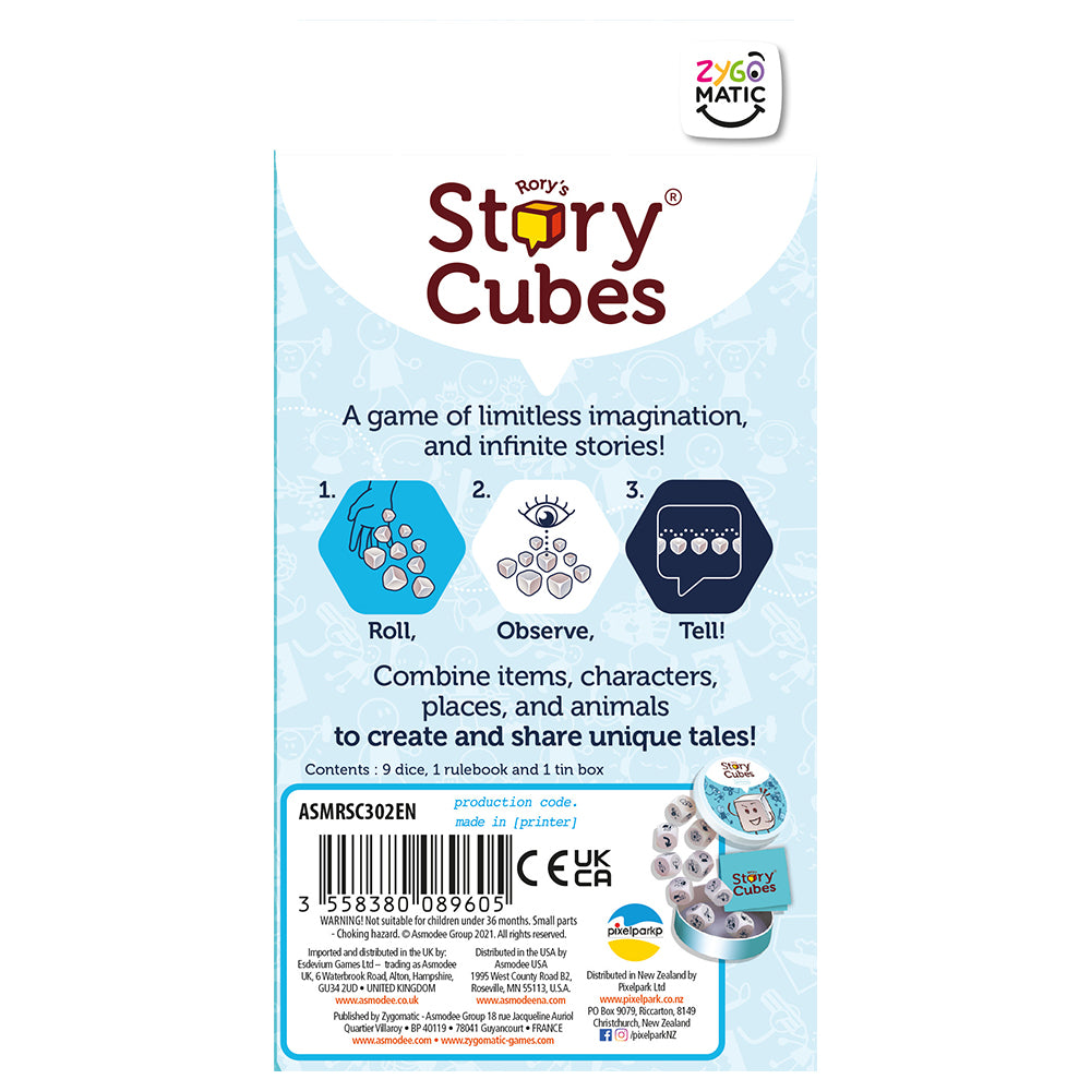 Rorys Story Cubes Actions Blister Pack