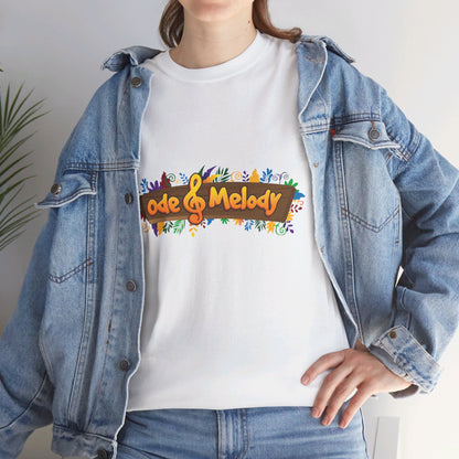 Ode & Melody Adult Size Unisex Heavy Cotton T-Shirt