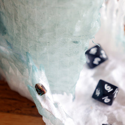 Crystal Cave Dice Tower - 3D Printed, Hand Painted