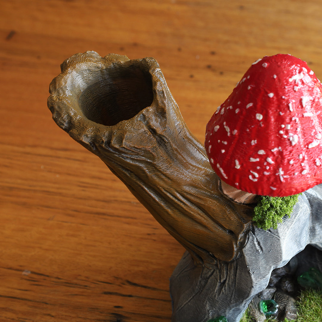 Mushroom Dice Tower - 3D Printed, Hand Painted