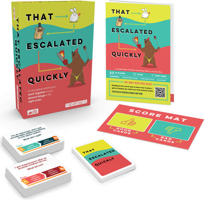 That Escalated Quickly by Exploding Kittens Party Card Game